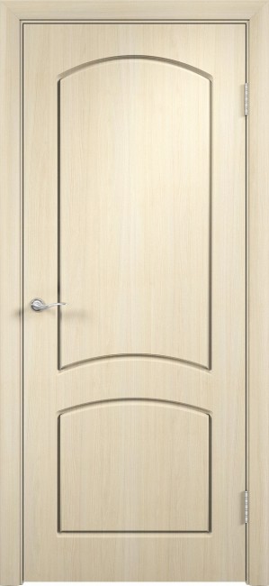 Фото -   Межкомнатная дверь ПВХ "Кэролл", пг, беленый дуб   | фото в интерьере