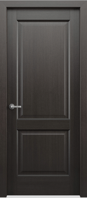 Фото -   Межкомнатная дверь Классик 102, пг, венге   | фото в интерьере