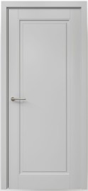 Фото -   Межкомнатная дверь "Классика 1", пг, серый   | фото в интерьере