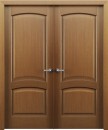 Фото -   Межкомнатная дверь Классик 104, пг, орех   | фото в интерьере