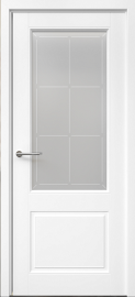 Фото -   Межкомнатная дверь "Классика 2", по, белый   | фото в интерьере