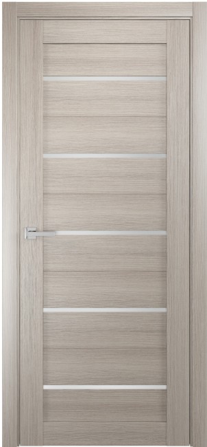 Фото -   Межкомнатная дверь "Квадро 05", по, капучино   | фото в интерьере