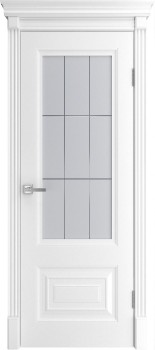 Межкомнатная дверь "LARGO 2", по, эмаль белая