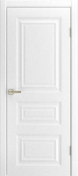 Межкомнатная дверь "LARGO 3", пг, эмаль белая