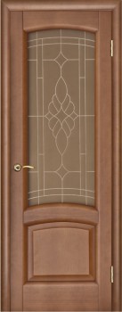 Межкомнатная дверь "Лаура", по, анегри тон 74