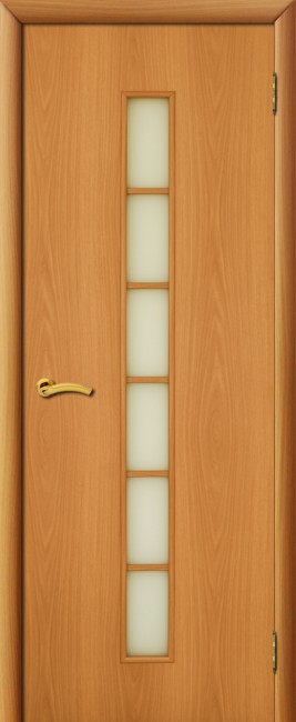 Фото -   Межкомнатная дверь "Лесенка", по, миланский орех   | фото в интерьере