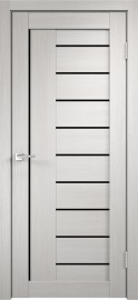 Фото -   Межкомнатная дверь "Linea 3", по, дуб белый   | фото в интерьере