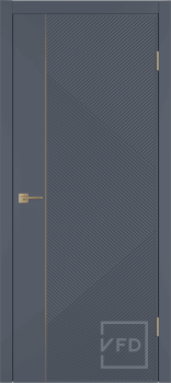 Межкомнатная дверь "Линия АРТ 1" (Linea ART1), пг, графит ЗМ