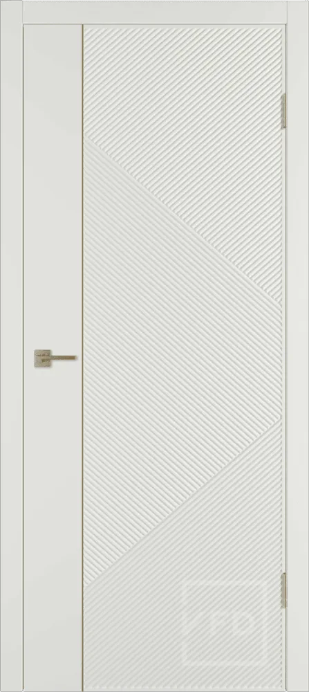 Межкомнатная дверь "Линия АРТ 1" (Linea ART1), пг, Эмаль Мокко, ЗМ