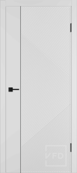 Межкомнатная дверь "Линия АРТ 1" (Linea ART1), пг, белый, ЧМ
