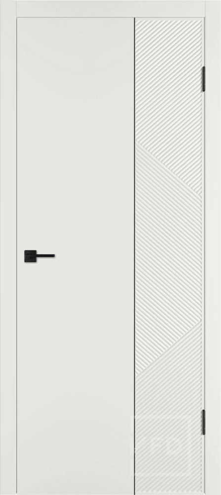 Межкомнатная дверь "Линия АРТ 2" (Linea ART2), пг, Эмаль Мокко, ЧМ