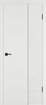 Межкомнатная дверь "Линия АРТ 2" (Linea ART2), пг, Эмаль Мокко, ЧМ