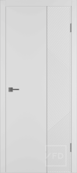Межкомнатная дверь "Линия АРТ 2" (Linea ART2), пг, белый, СМ