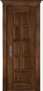 Фото -   Межкомнатная дверь "Лондон 1", пг, античный орех   | фото в интерьере
