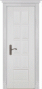 Фото -   Межкомнатная дверь "Лондон 1", пг, белая эмаль   | фото в интерьере
