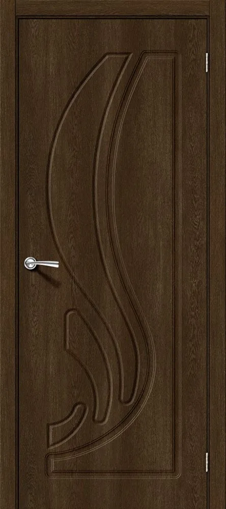 Межкомнатная дверь "Лотос-1", пг, Dark Barnwood