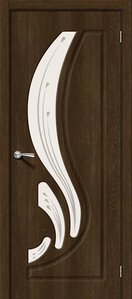 Межкомнатная дверь "Лотос-2", по, Dark Barnwood