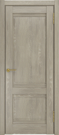 Фото -   Межкомнатная дверь "ЛУ-51", пг, дуб серый   | фото в интерьере