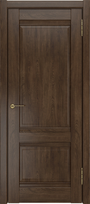 Фото -   Межкомнатная дверь "ЛУ-51", пг, дуб корица   | фото в интерьере