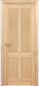 Межкомнатная дверь М 01 пг массив сосны, под окраску