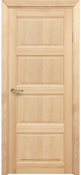 Межкомнатная дверь М 09 пг массив сосны, под окраску