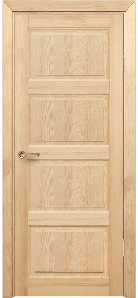 Межкомнатная дверь М 09 пг массив сосны, под окраску