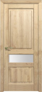 Межкомнатная дверь М 04 по-1/2 массив дуба