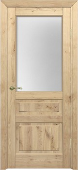 Межкомнатная дверь М 04 по-1 массив дуб сучок