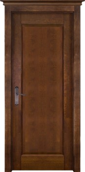 Межкомнатная дверь М-4, пг, античный орех