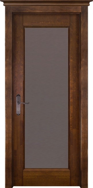 Фото -   Межкомнатная дверь М-4, по, античный орех   | фото в интерьере