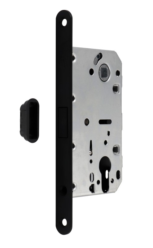 Замок под цилиндр магнитный ADDEN BAU, KEY-5085 MAG GRAPHITE