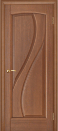 Фото -   Межкомнатная дверь "Мария", пг, анегри тон 74   | фото в интерьере