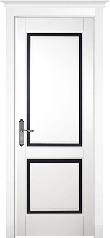 Межкомнатная дверь София, по, белая эмаль