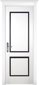 Межкомнатная дверь София, по, белая эмаль
