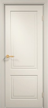 Межкомнатная дверь "Матера G-01", пг, RAL 9010 (бежевая)