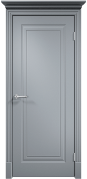 Межкомнатная дверь "Матера Y-01", пг, RAL 7040 (серая)