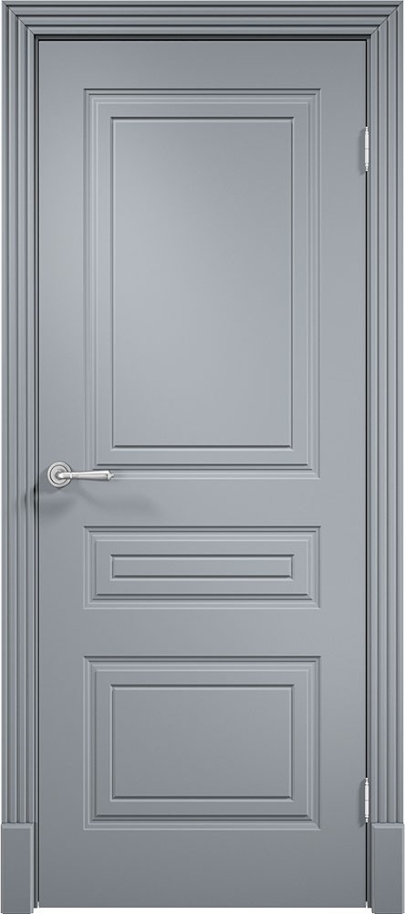 Межкомнатная дверь "Матера Y-03", пг, RAL 7040 (серая)