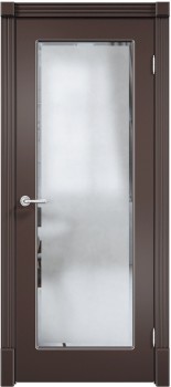 Межкомнатная дверь "Матера Y-01", по, RAL 8017 (коричневая)