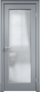 Межкомнатная дверь "Матера Y-01", по, RAL 7024 (серая)