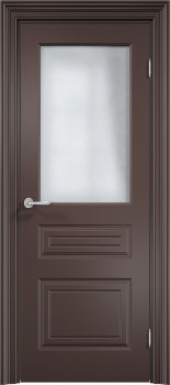 Межкомнатная дверь "Матера Y-03", по, RAL 8017 (коричневая)
