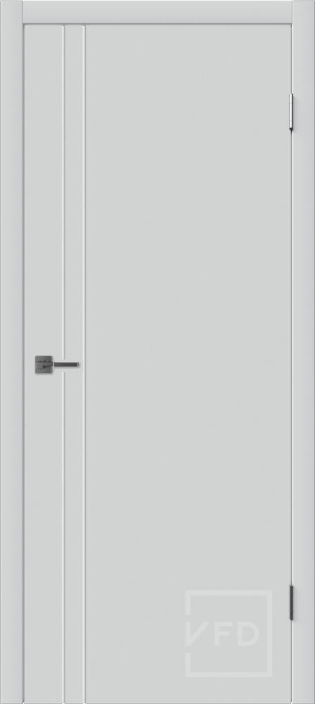 Межкомнатная дверь "Меридиан 2V", пг, белый