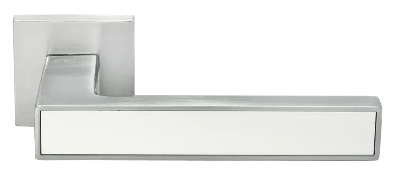 Ручка Morelli "MH-48-S6 SC/ W", Матовый хром/белый