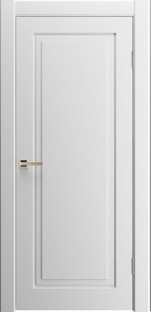 Межкомнатная дверь MILANA 1, пг, эмаль белая