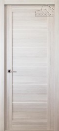 Фото -   Межкомнатная дверь "Мирелла", пг, ясень скандинавский   | фото в интерьере