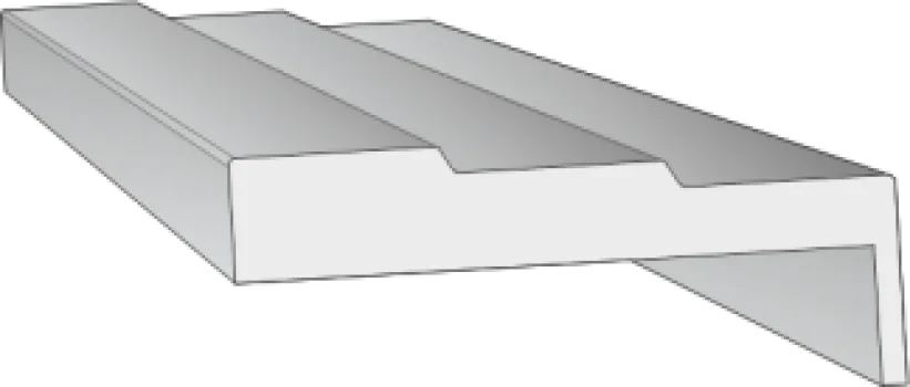 Наличник НТ№35 85x16x2440 мм (под заказ) НЕСТАНДАРТ