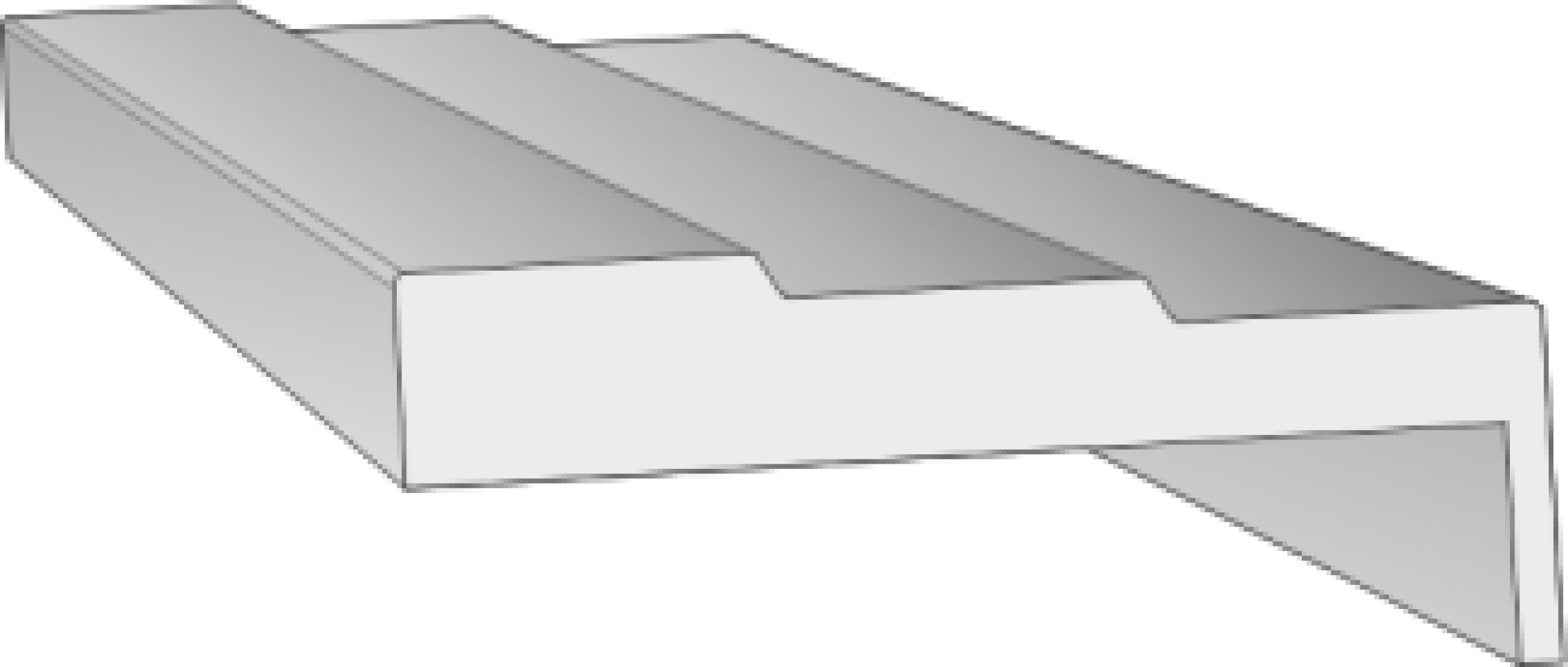 Наличник НТ№35 85x16x2440 мм (под заказ) НЕСТАНДАРТ