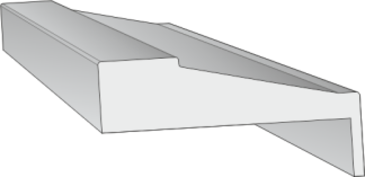 Наличник НТ№36 80x22x2150 мм (под заказ)