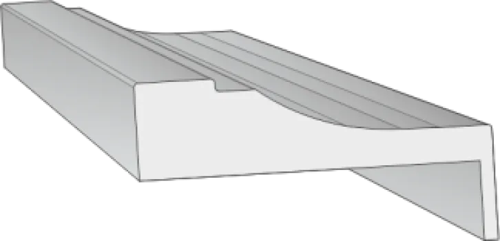 Наличник НТ№37 80x22x2440 мм (под заказ) НЕСТАНДАРТ
