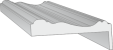 Наличник НТ№34 80х16х2140, цветная эмаль