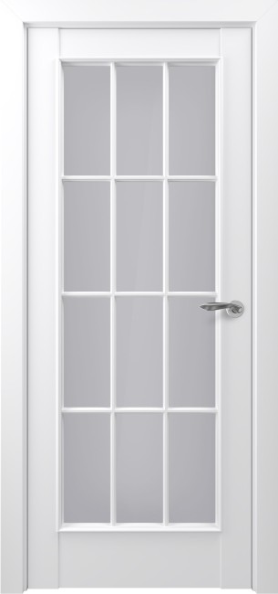 Фото -   Межкомнатная дверь Classic S Неаполь ПО белая матовая   | фото в интерьере